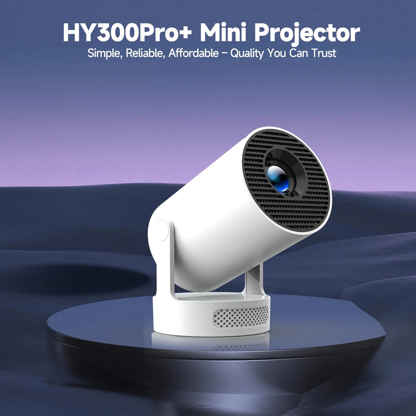 VisionMax – HY300 4K Home Theater Projector