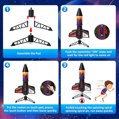 Rocketra – Motorized Air Rocket Toy