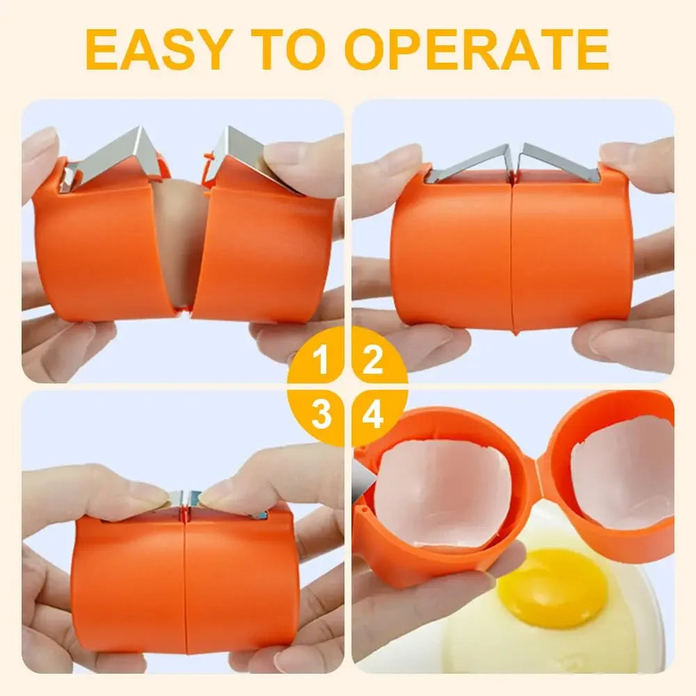 EggOpen – Multifunctional Egg Opener & Separator Tool