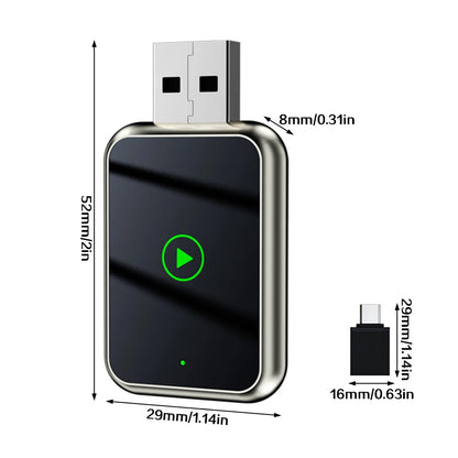 CarLinker – Wireless CarPlay & Android Auto Adapter