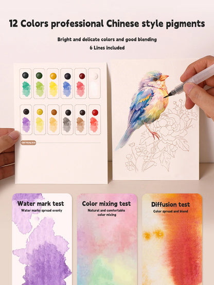 PastelPals – Kawaii Coloring Book with Watercolors