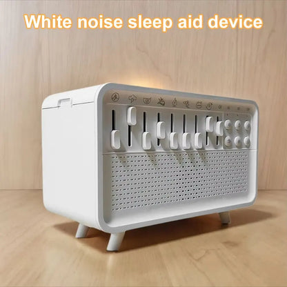 CalmGlow – LED Sleep Sound Machine & Humidifier