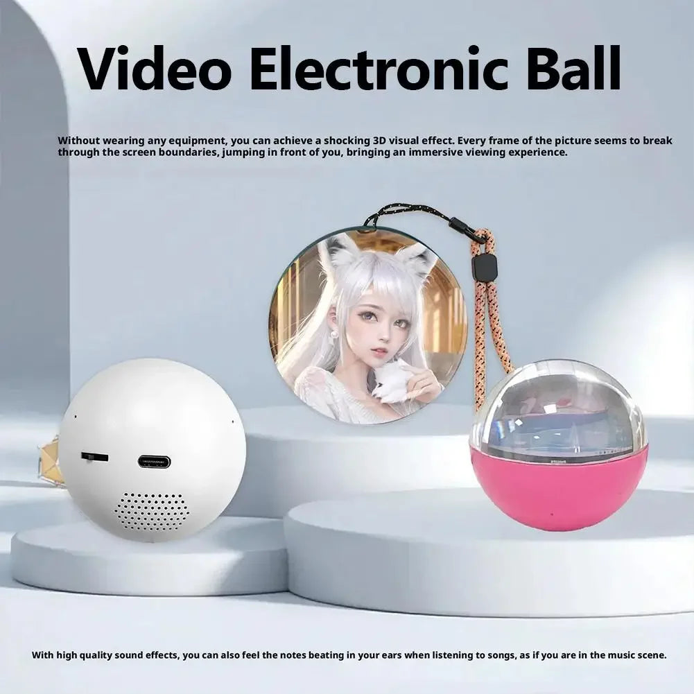 LumiSphere – Video Crystal Ball Memory Display Lamp