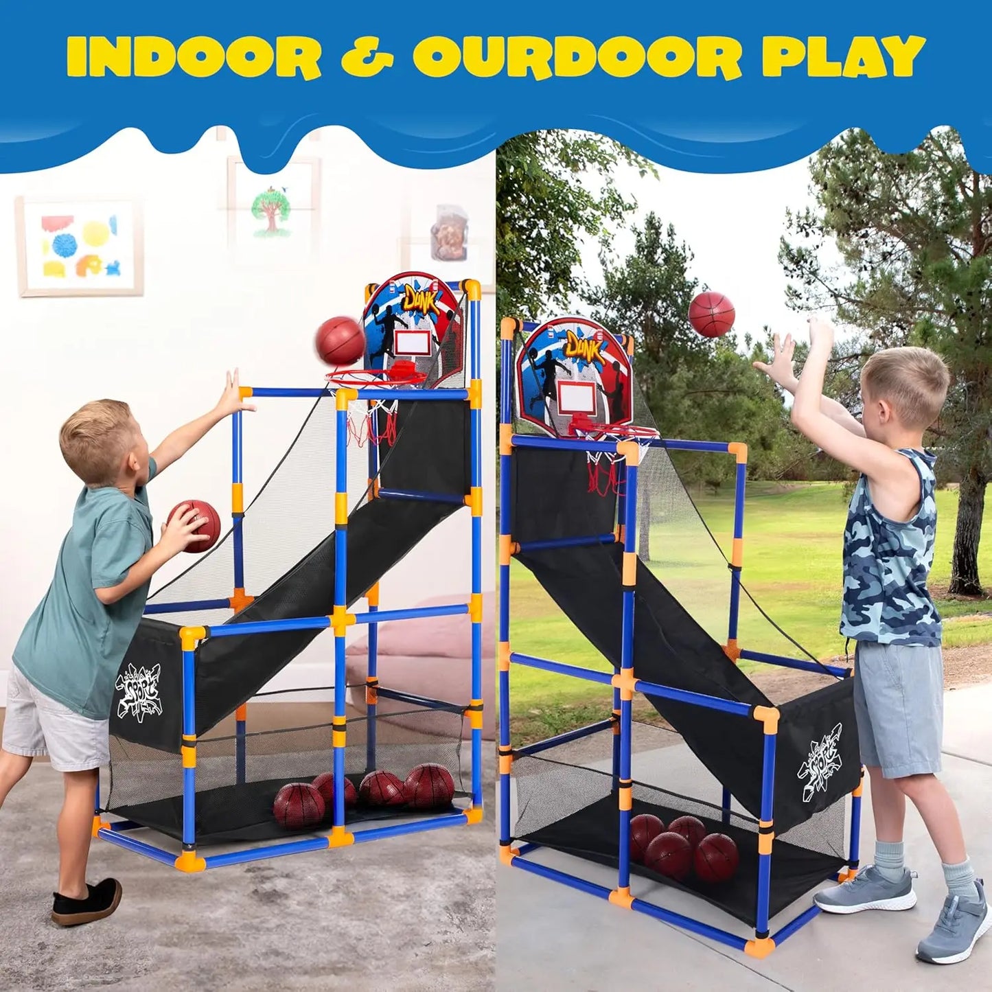 HoopZone – Kids Arcade Basketball Set