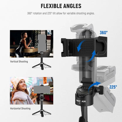 SnapFlex – Selfie Stick & Travel Tripod with Bluetooth Remote
