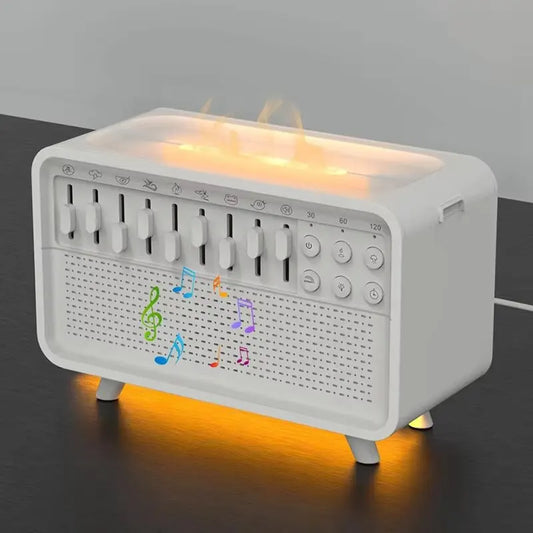 CalmGlow – LED Sleep Sound Machine & Humidifier