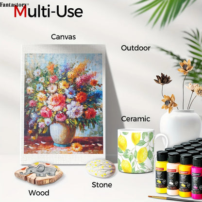 Fantastory – 60ml Acrylic Paint and Brush Set
