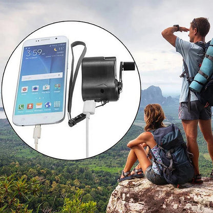 PowerCrank – Hand Crank Emergency Phone Charger