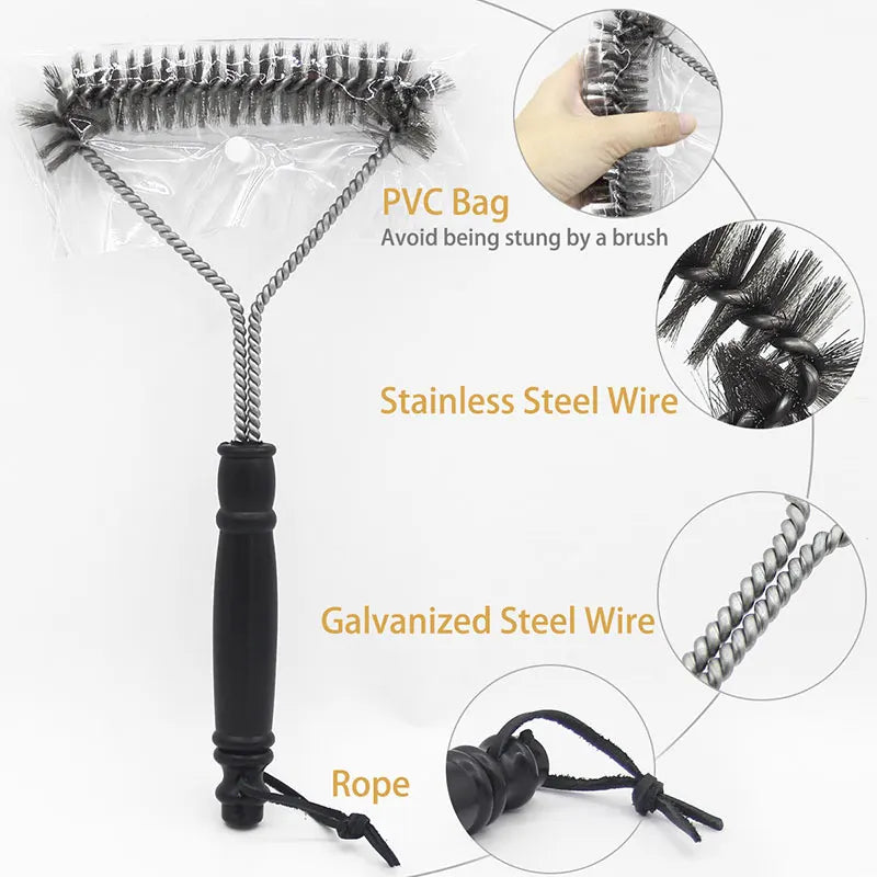 GrillBright - Stainless BBQ Cleaning Brush