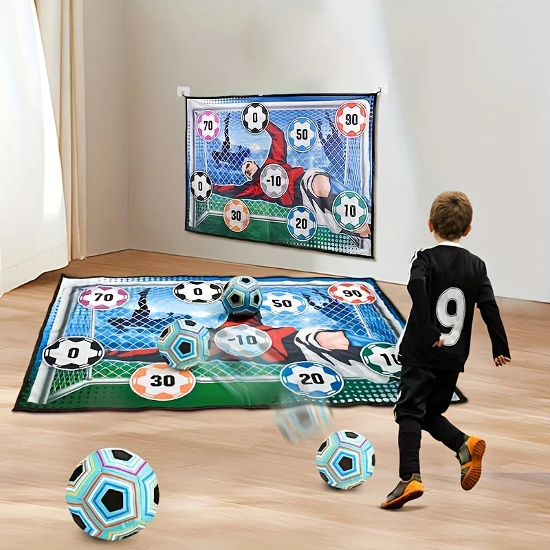 GoalBlast – Soccer Ball Toss Game Set with Target Scoreboard