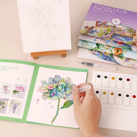 PastelPals – Kawaii Coloring Book with Watercolors