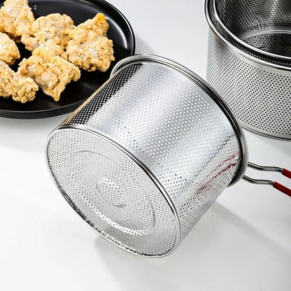 FryFlow – 304 Stainless Steel Mesh Fry Basket
