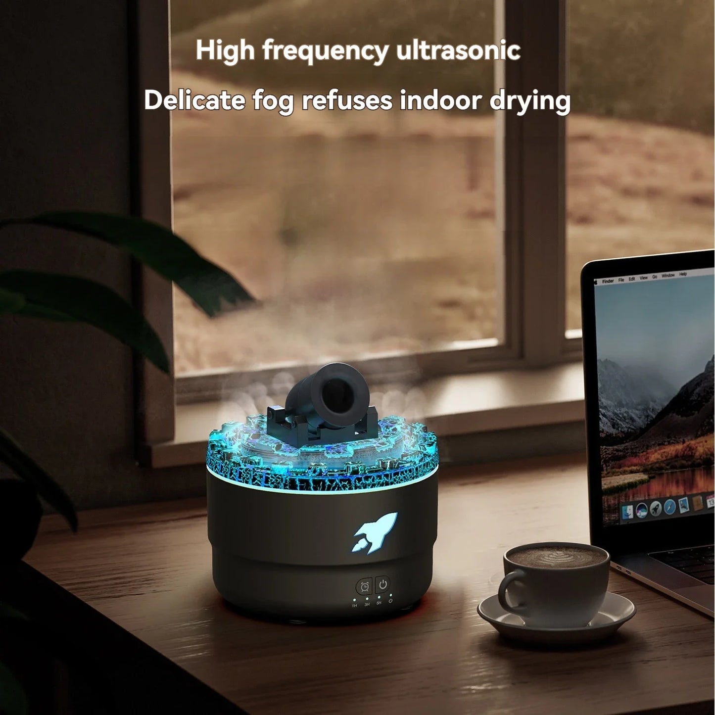 MistFort – Colorful Ultrasonic Aroma Diffuser