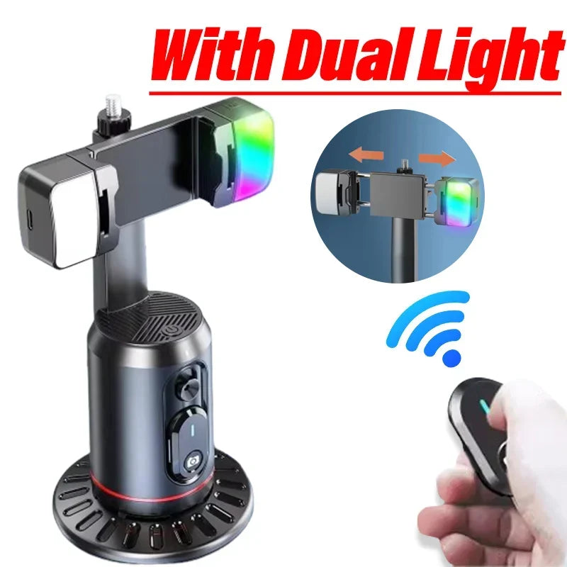 SteadyTrack – 360° Rotating Gimbal Stabilizer with Remote