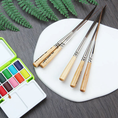 DetailMax – 5-Piece Long-Tip Fine Detail Brush Set