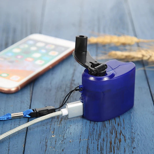 PowerCrank – Hand Crank Emergency Phone Charger