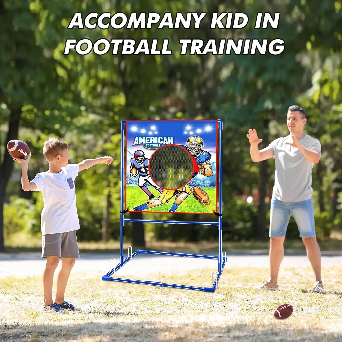 TouchdownToss – Rugby & Football Target Game Set