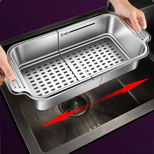Extendra – Stainless Steel Telescopic Sink Filter Basket