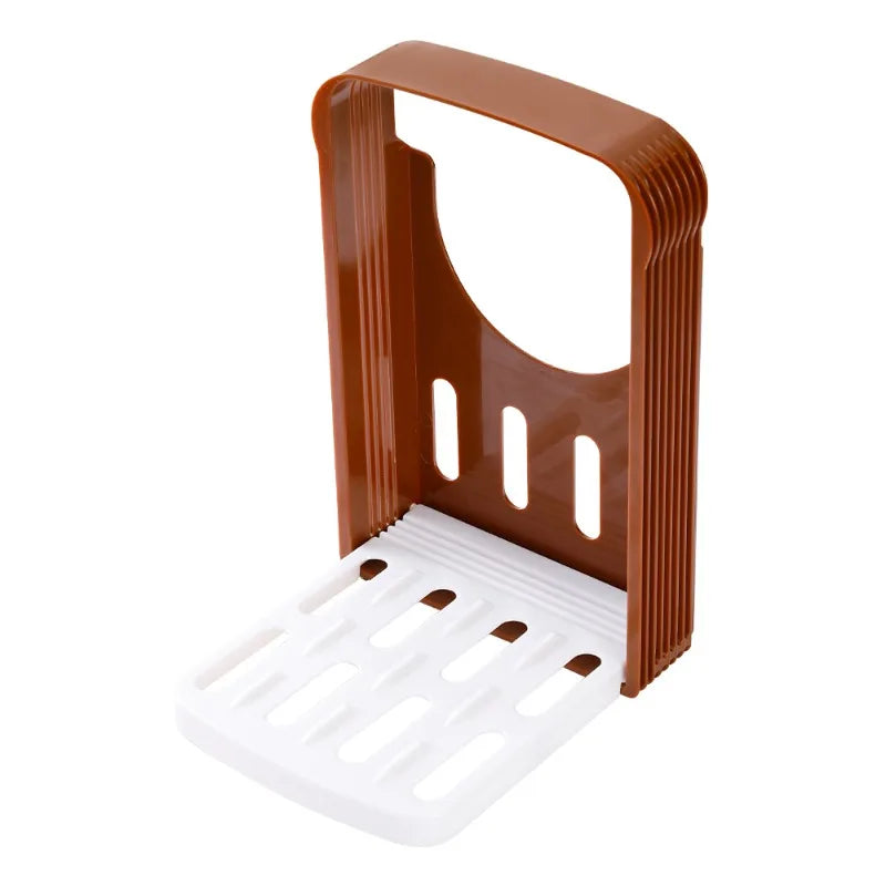 Slicer– Foldable Bread &amp; Toast Slicing Rack