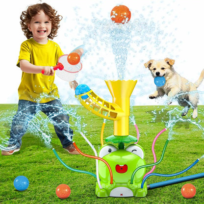 SplashFrog – Spinning Water Sprinkler Game