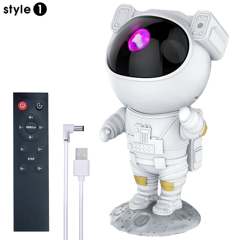 StarryBuddy – Astronaut Galaxy Projector Night Light