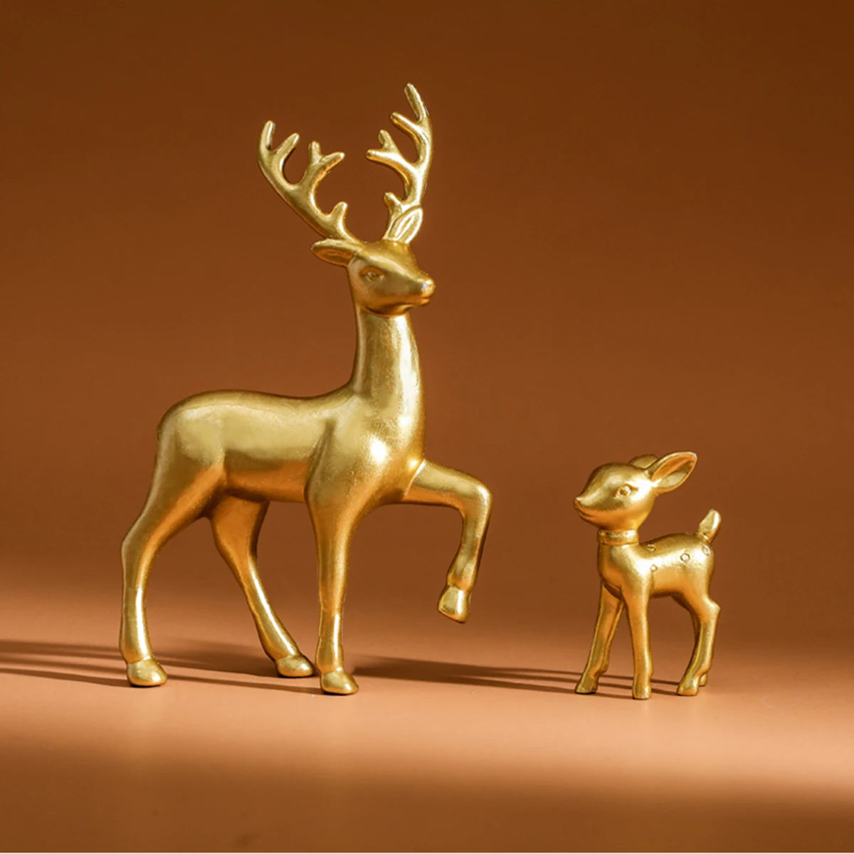 Deerlia – 2Pcs Mother Deer Room Decor Figurines