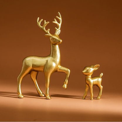 Deerlia – 2Pcs Mother Deer Room Decor Figurines