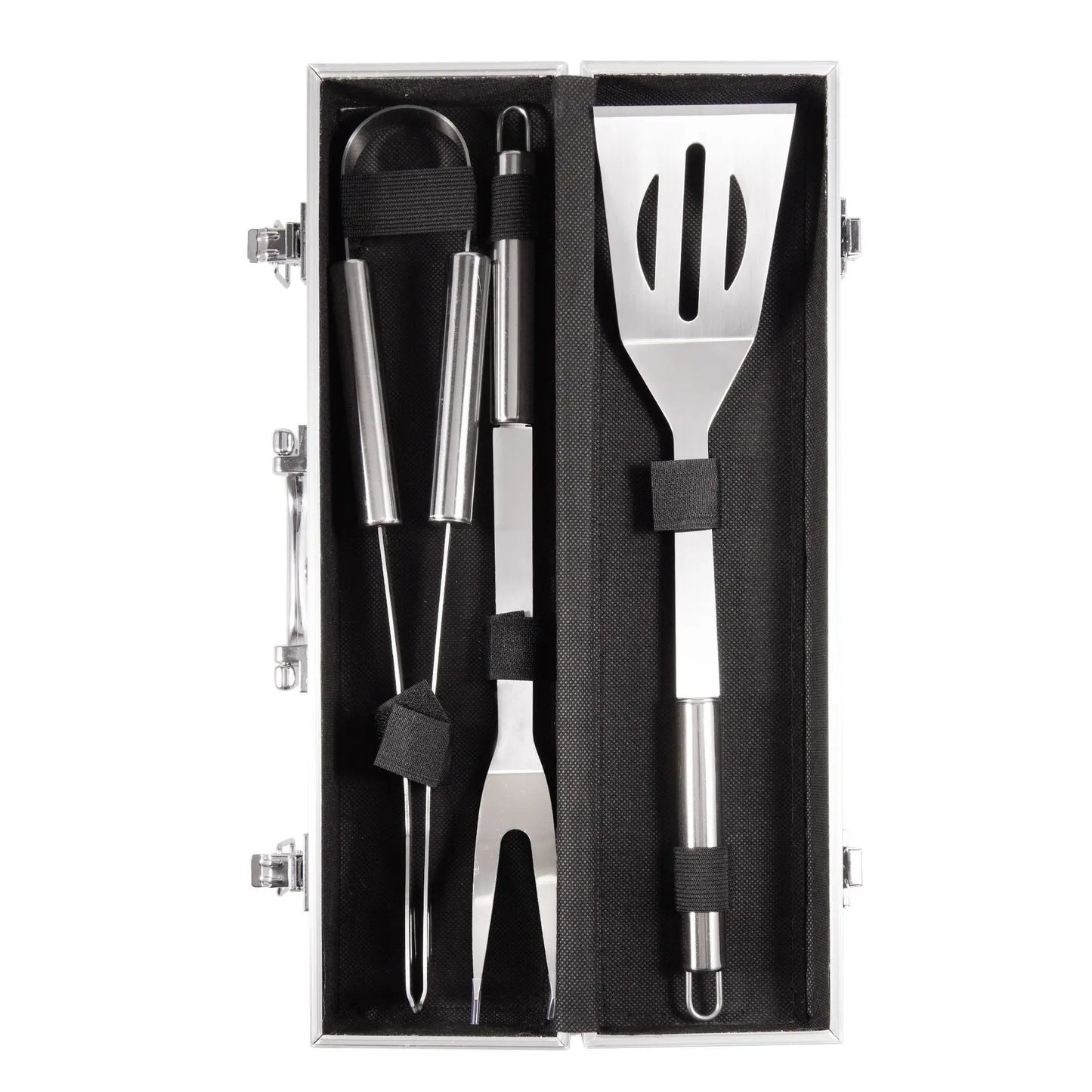 FlameCraft – Stainless Steel BBQ Tool Set
