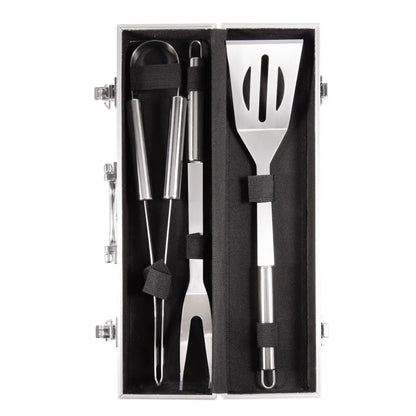 FlameCraft – Stainless Steel BBQ Tool Set