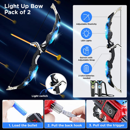 ArrowBlaze – 2-in-1 Archery &amp; Blaster Toy Set