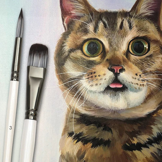 BrushMaster – All-Media Artist Paint Brush Set