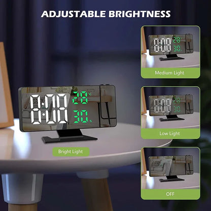 TimeCast – LED Projection Alarm Clock