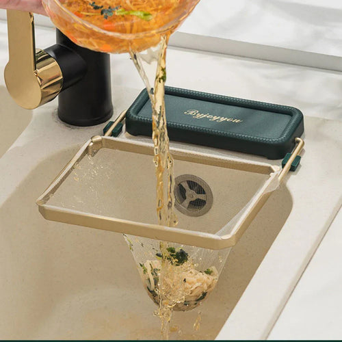 Sinkora – Triangle Suction Cup Sink Strainer Basket
