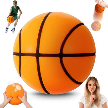 QuietDribble – Airless Foam Silent Basketball