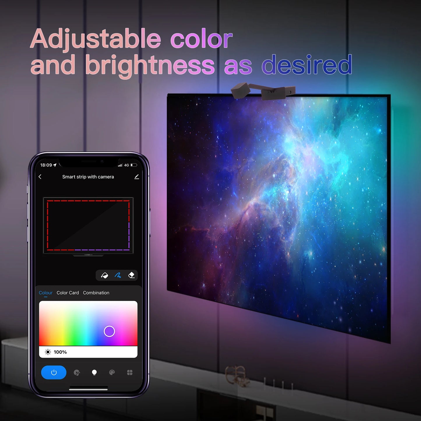 GlowSync – Smart WiFi LED TV Backlight