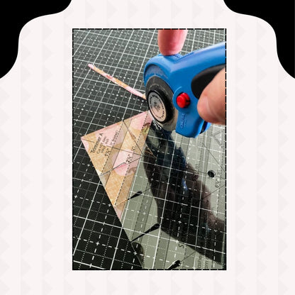 Slotted Quilting Ruler - Cut Perfect Triangles