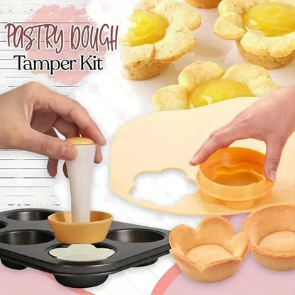 BakeFlow – Pastry Dough & Flower Cutter Set