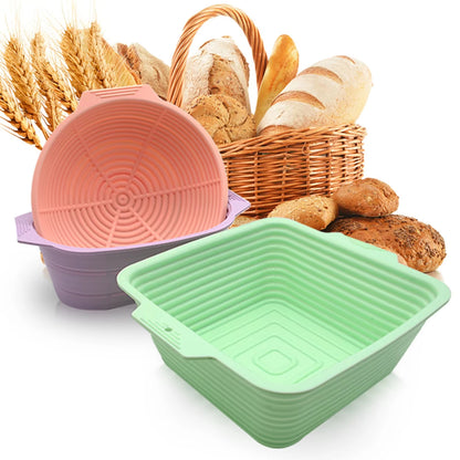 DoughPro – Collapsible Silicone Bread Proofing Basket