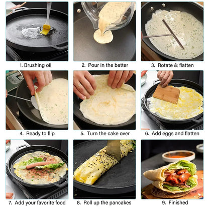 CrepePro – Stainless Steel Batter Spreader