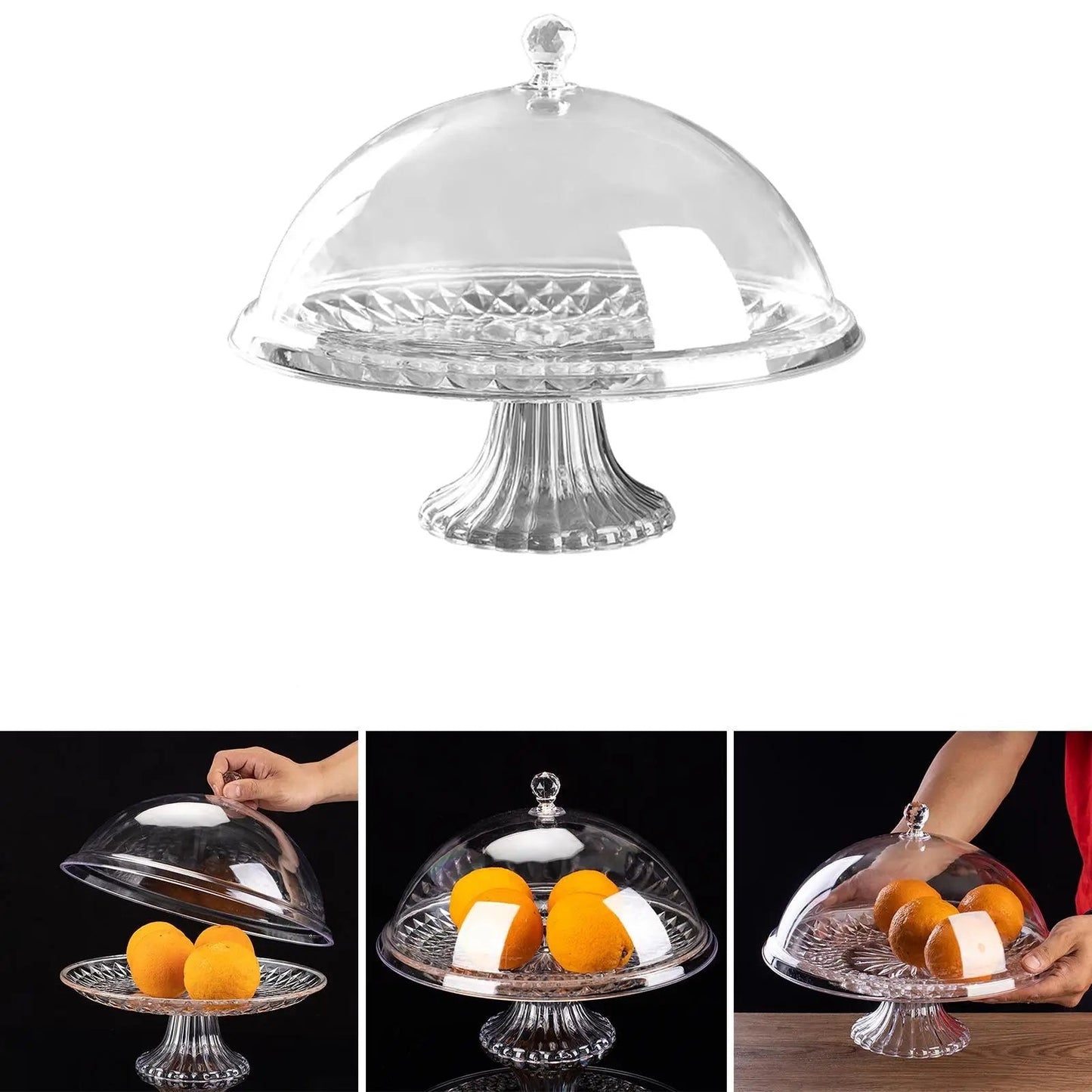 DesertDome – Cake Plate with Cover
