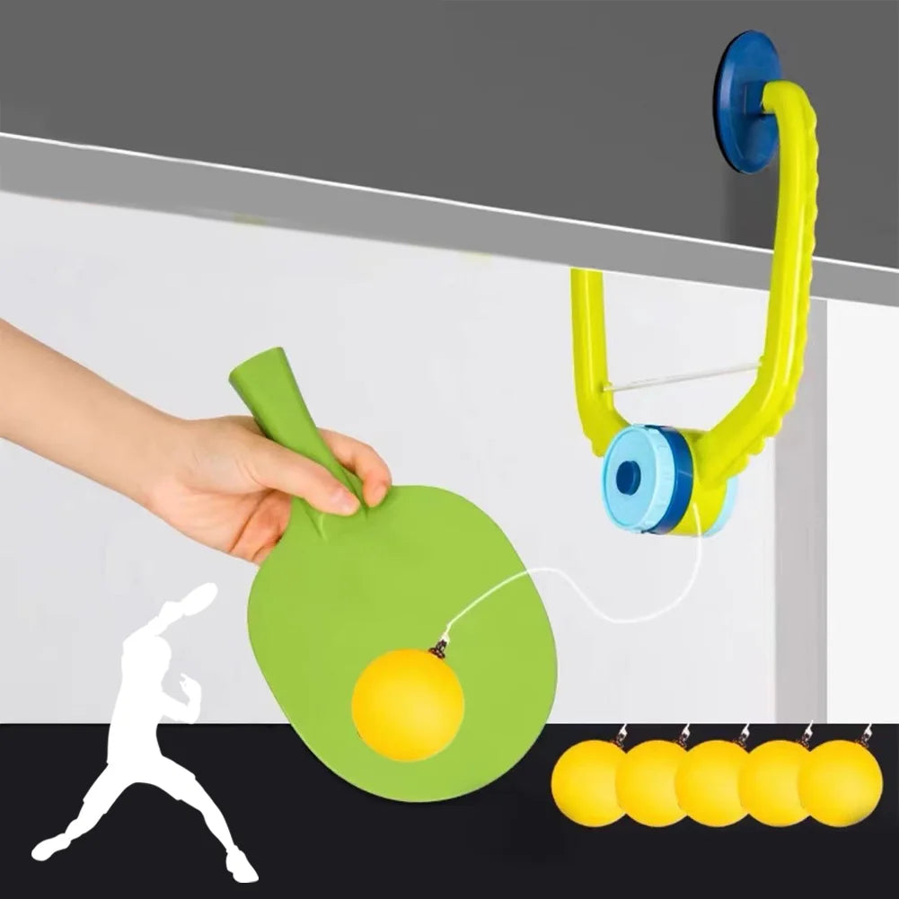 SwingServe – Indoor Door Pong Trainer Set