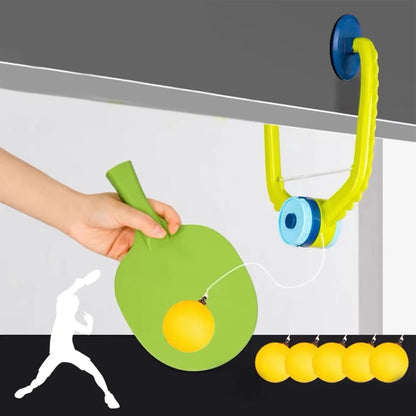 SwingServe – Indoor Door Pong Trainer Set