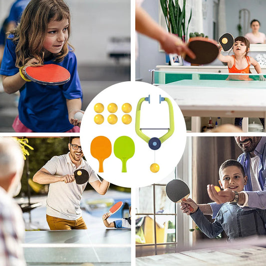 SwingServe – Indoor Door Pong Trainer Set