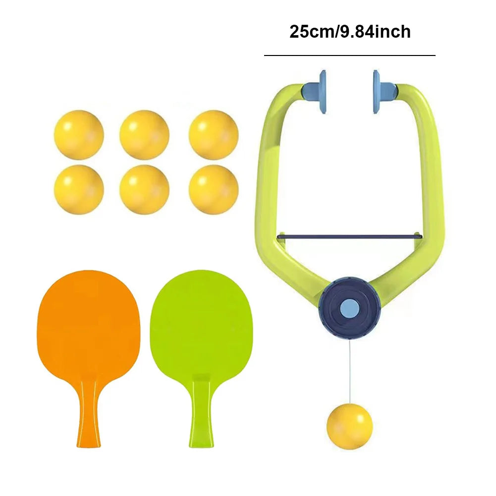 SwingServe – Indoor Door Pong Trainer Set