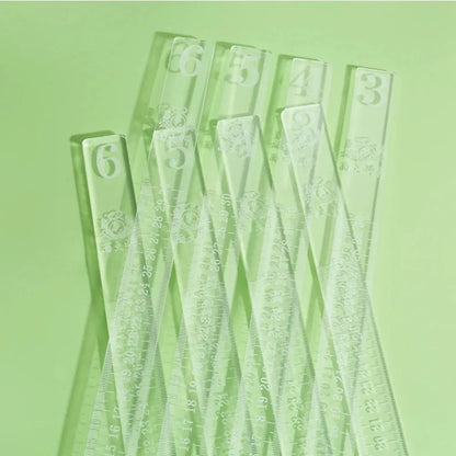 DoughLine – Acrylic Rolling Pin Spacer Set