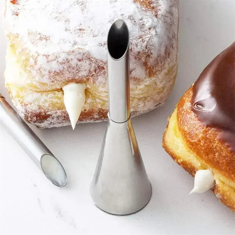 CreamCrafter – 6-Piece Stainless Steel Piping Nozzle Set