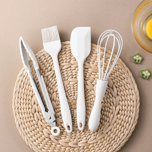 CulinaFlex – 4-Piece Silicone Cooking Tool Set