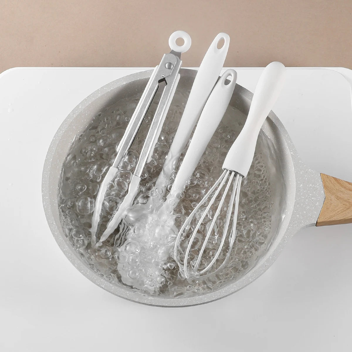 CulinaFlex – 4-Piece Silicone Cooking Tool Set