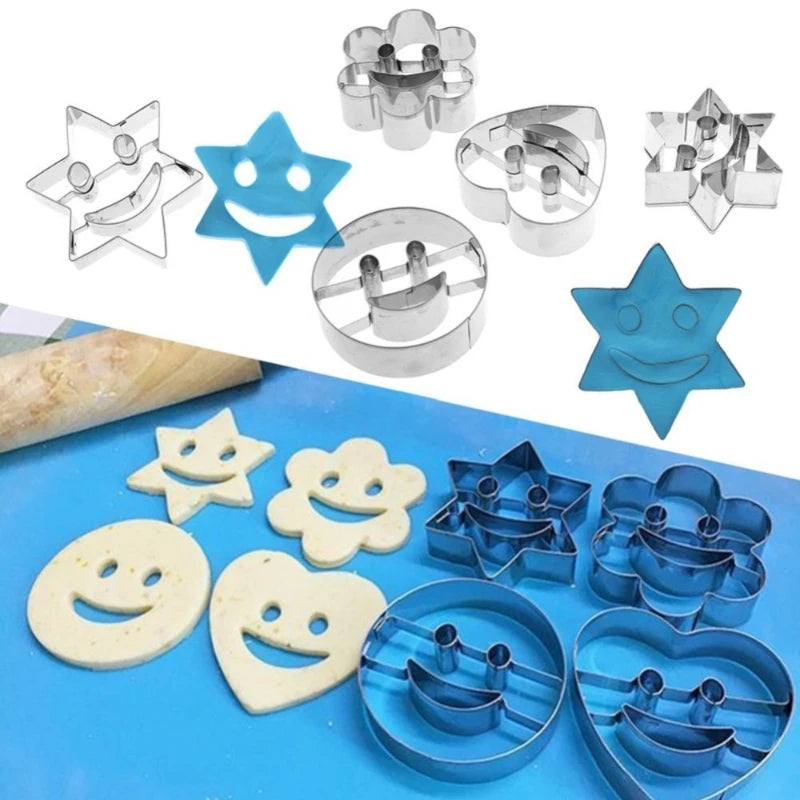 JoyWhisk – Stainless Steel Smile Cookie Cutter Set
