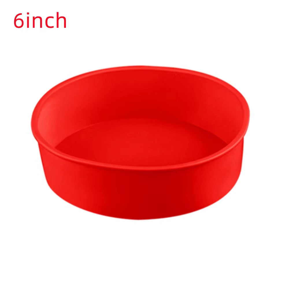 CiruBake – Nonstick Silicone Round Cake Mold Set